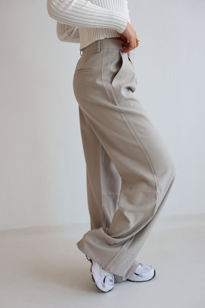 Bundfaltenhose Casual Look