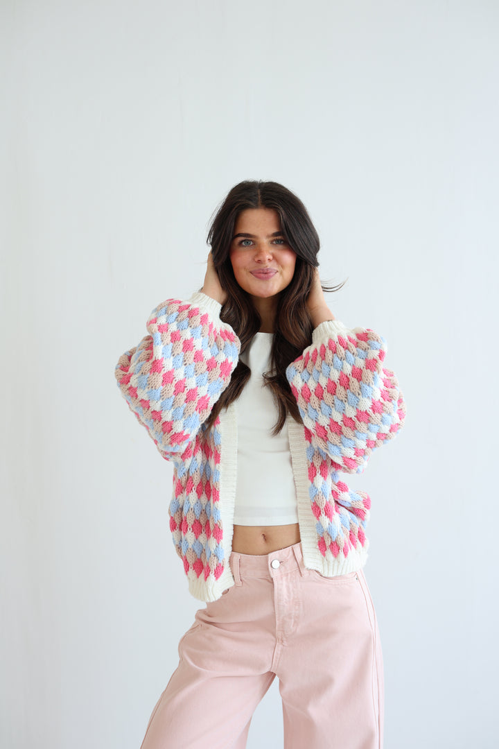 Sugar Pop Knit Cardigan