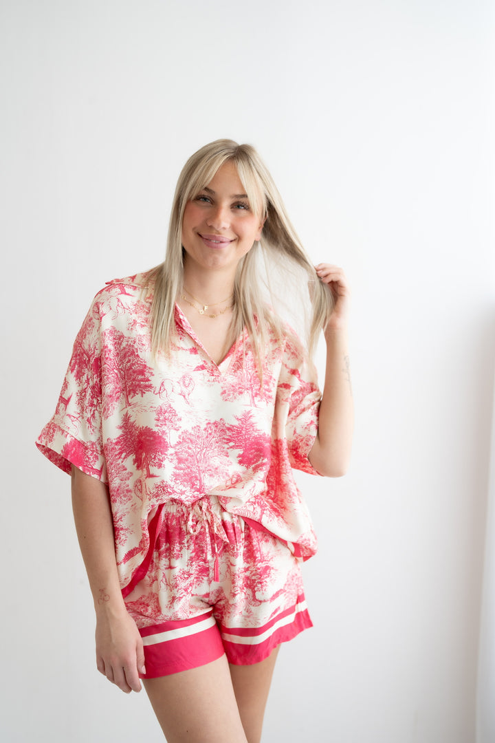 Luxury Bluse (kurz)