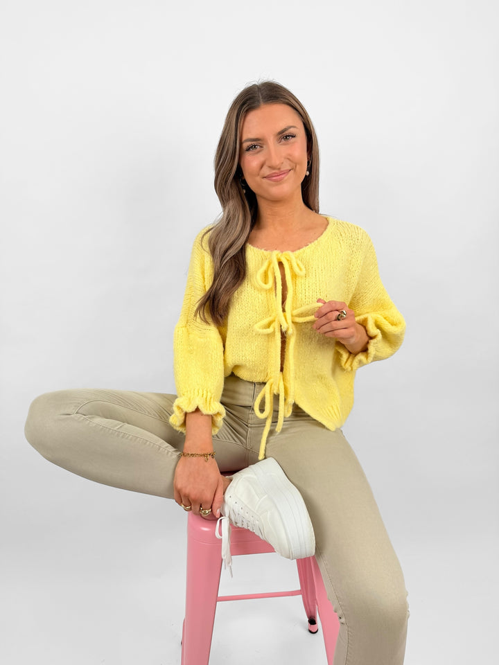 Cardigan mit Schleifen Lilly (3/4-Arm)