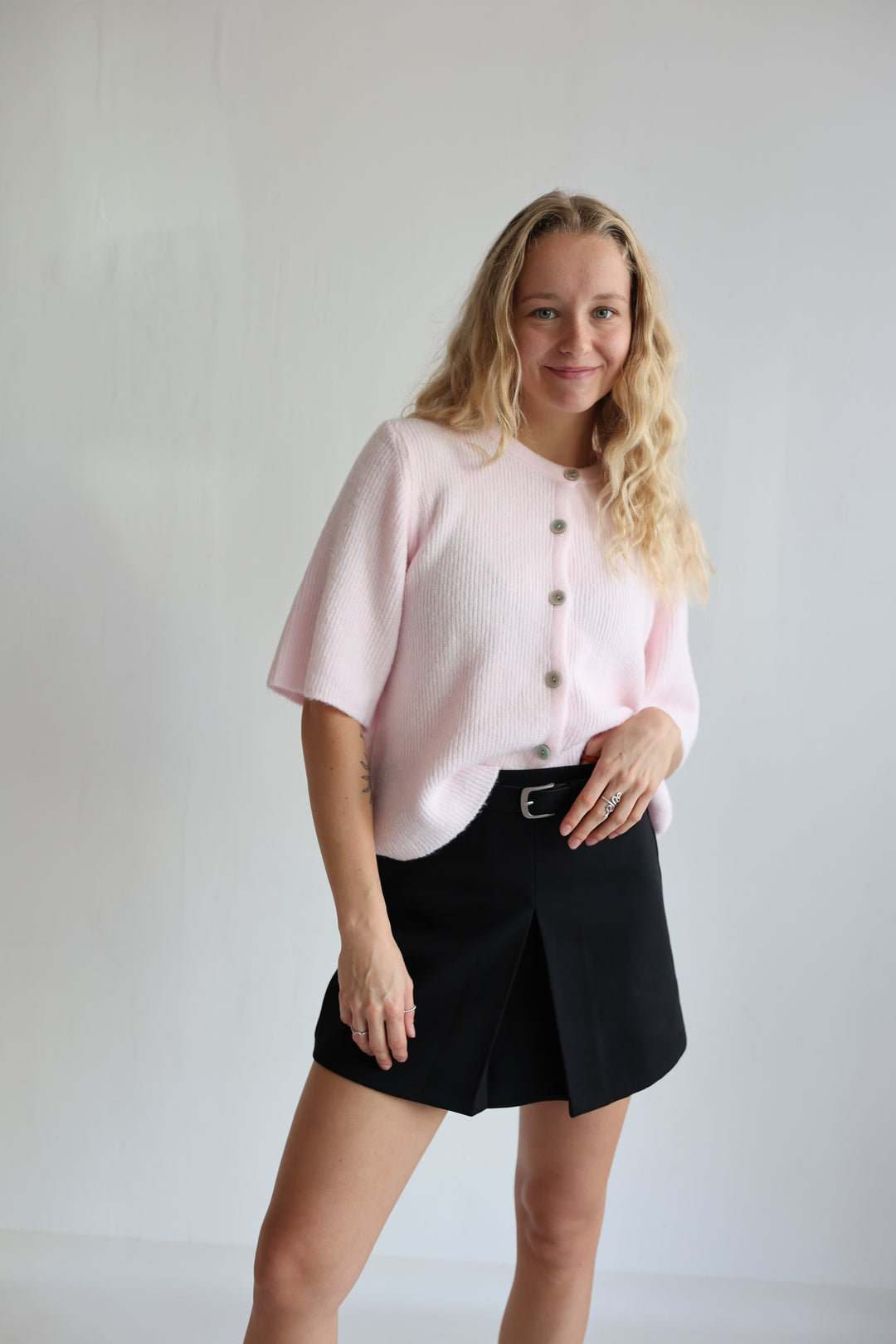 Kurzer Hosenrock mit Gürtel Britney