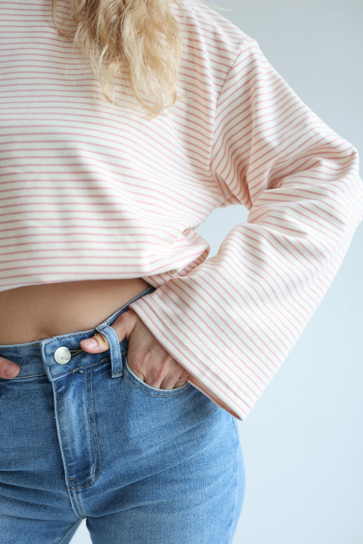 Gestreiftes Longsleeve Striped Soul