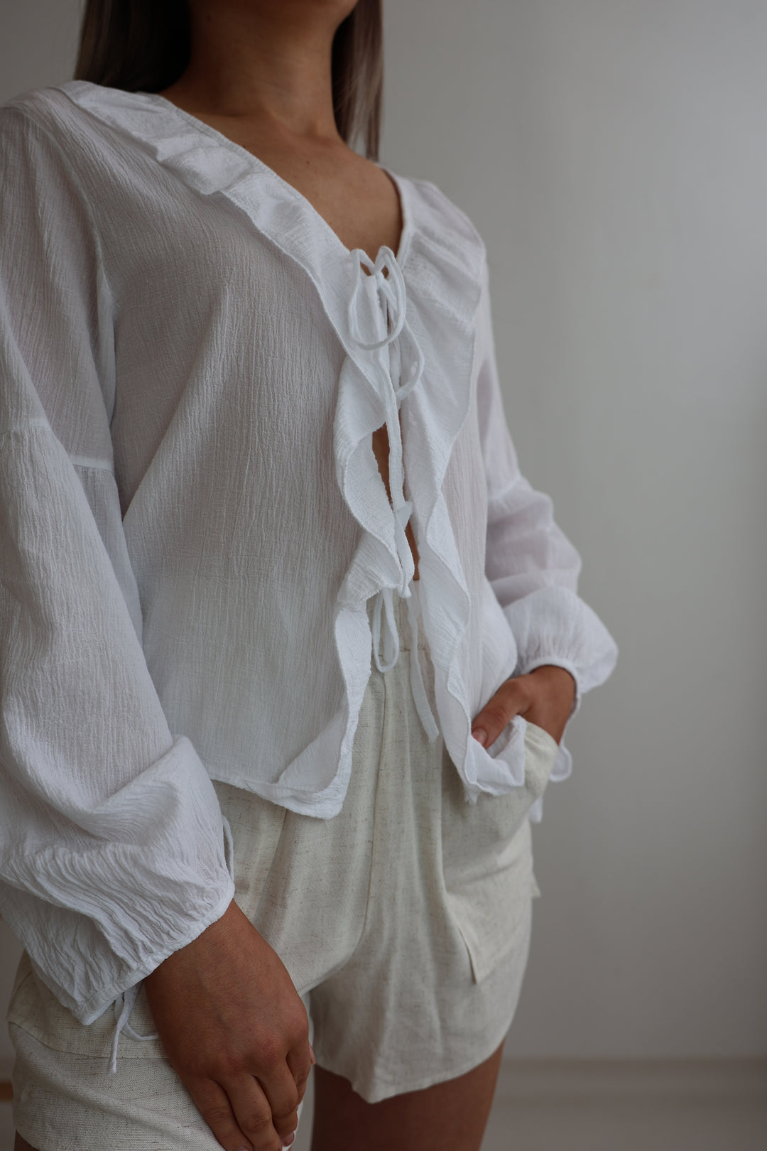 Rüschenbluse Leyla
