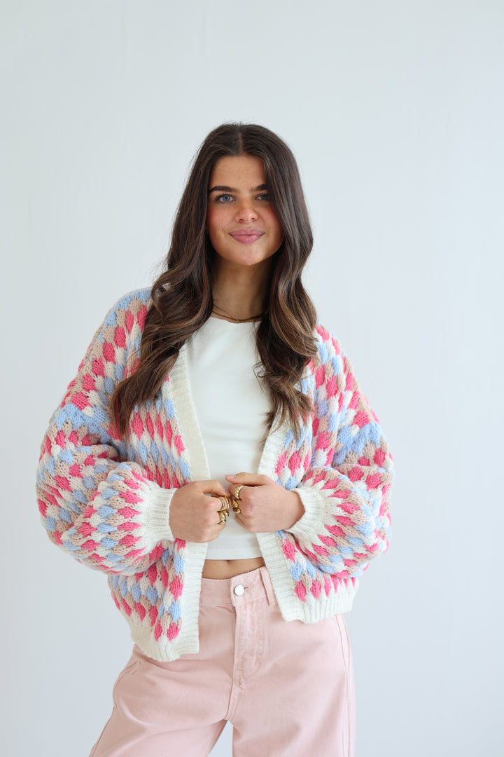 Sugar Pop Knit Cardigan