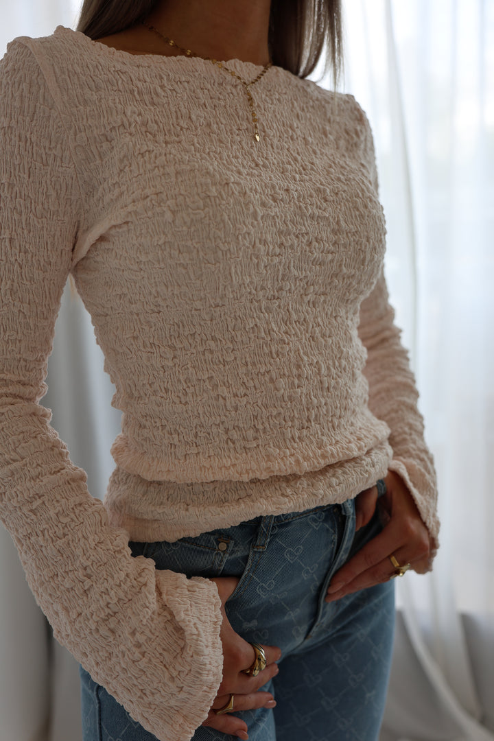 Longsleeve mit Struktur Ina