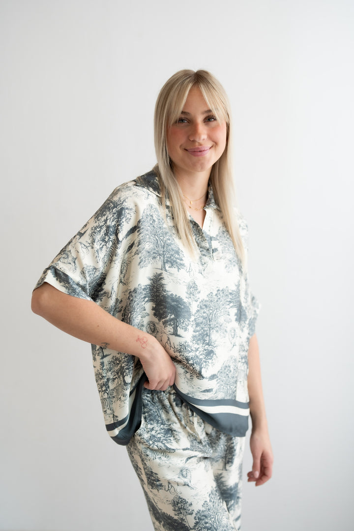 Luxury Bluse (kurz)