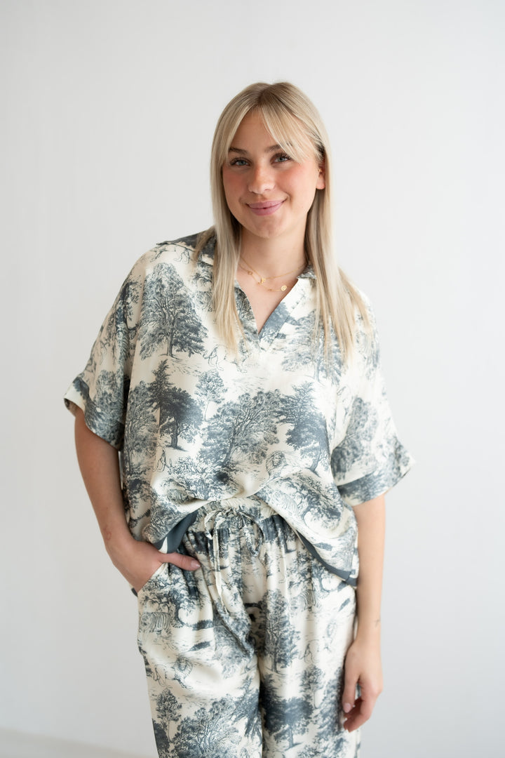 Luxury Bluse (kurz)