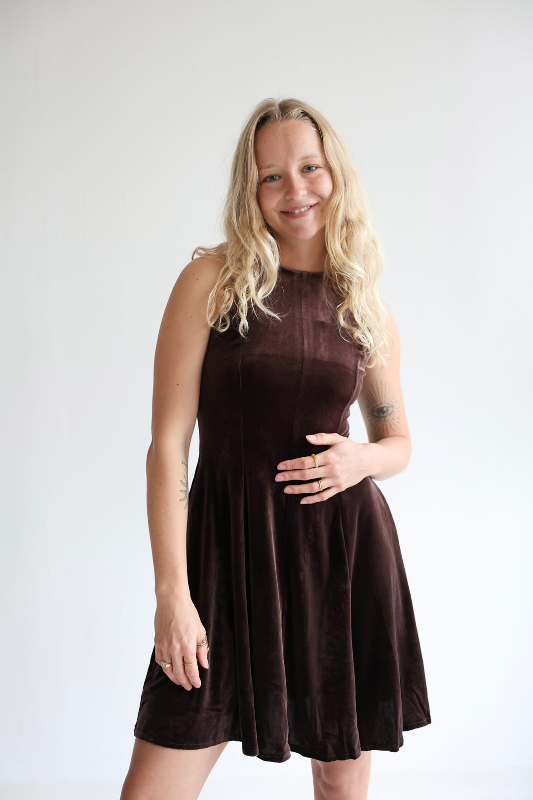 Velvet Edge Dress