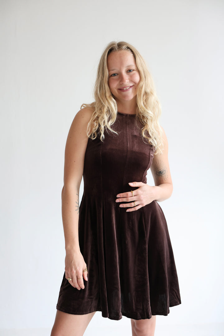 Velvet Edge Dress