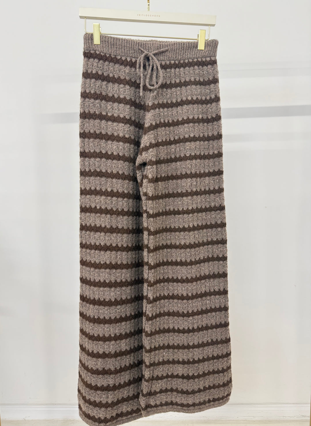 SUMMER KNIT PANTS HOLLY DARK CHOCOLATE (B-WARE)