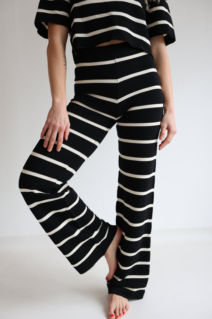 Lange gestreifte Hose Sandy Stripes