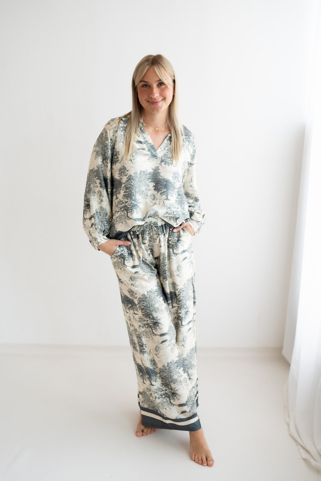Luxury Bluse (lang)