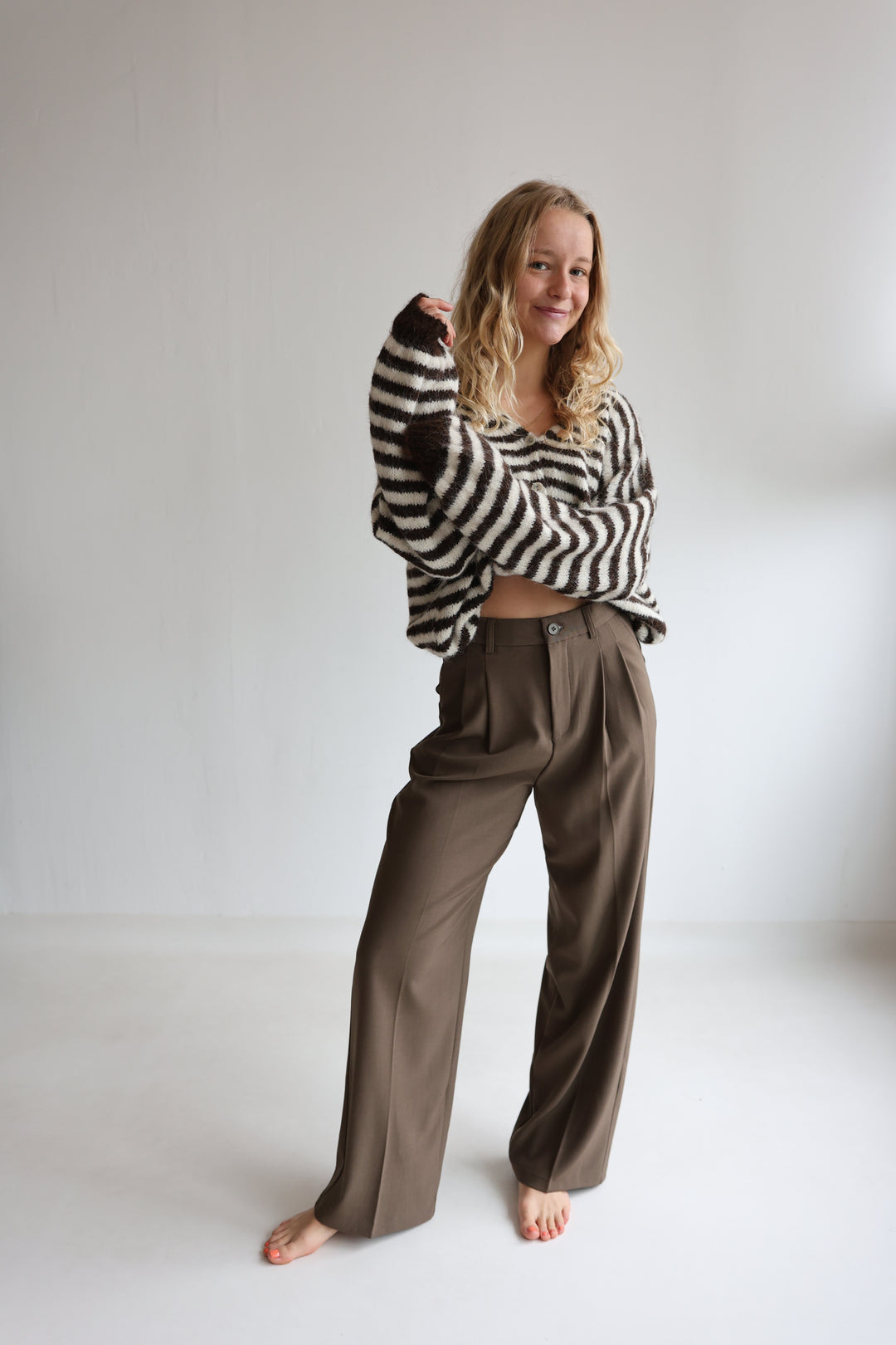Bundfaltenhose Relaxed Fit
