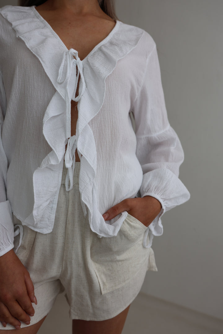 Rüschenbluse Leyla