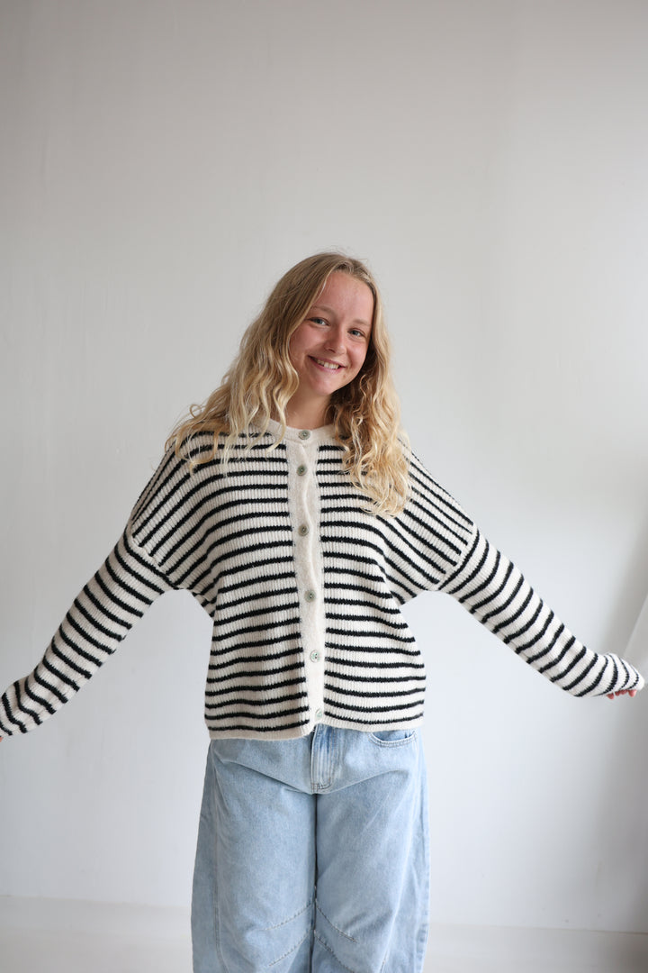 Gestreifter Cardigan Josephine