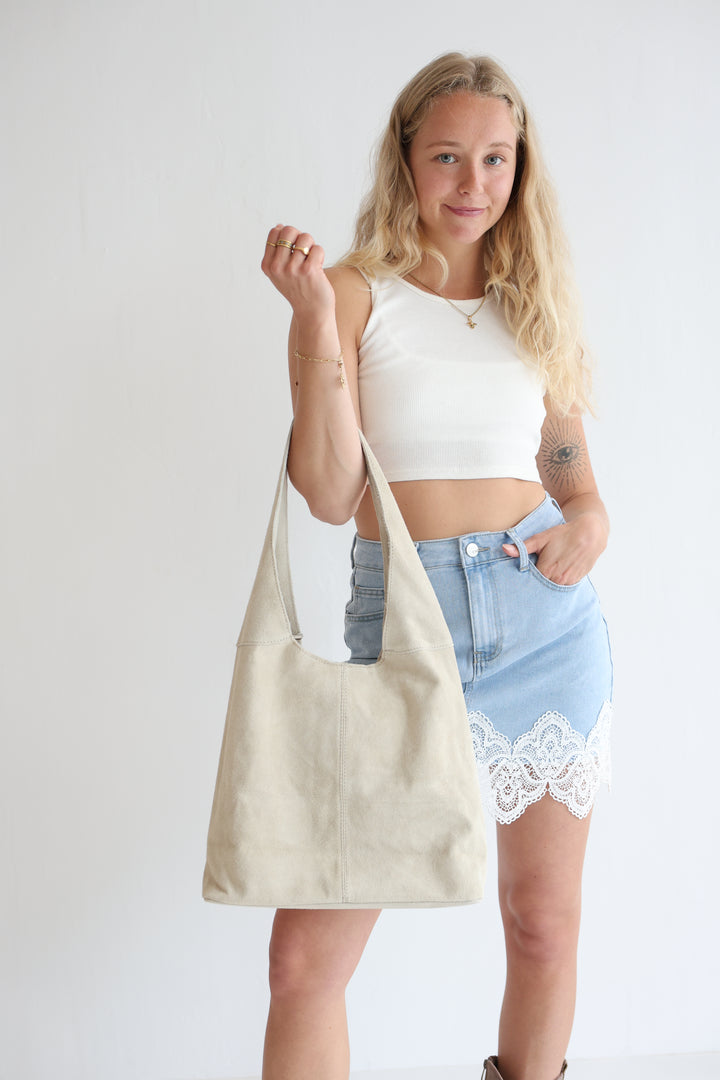 Classic Leather Suede Bag