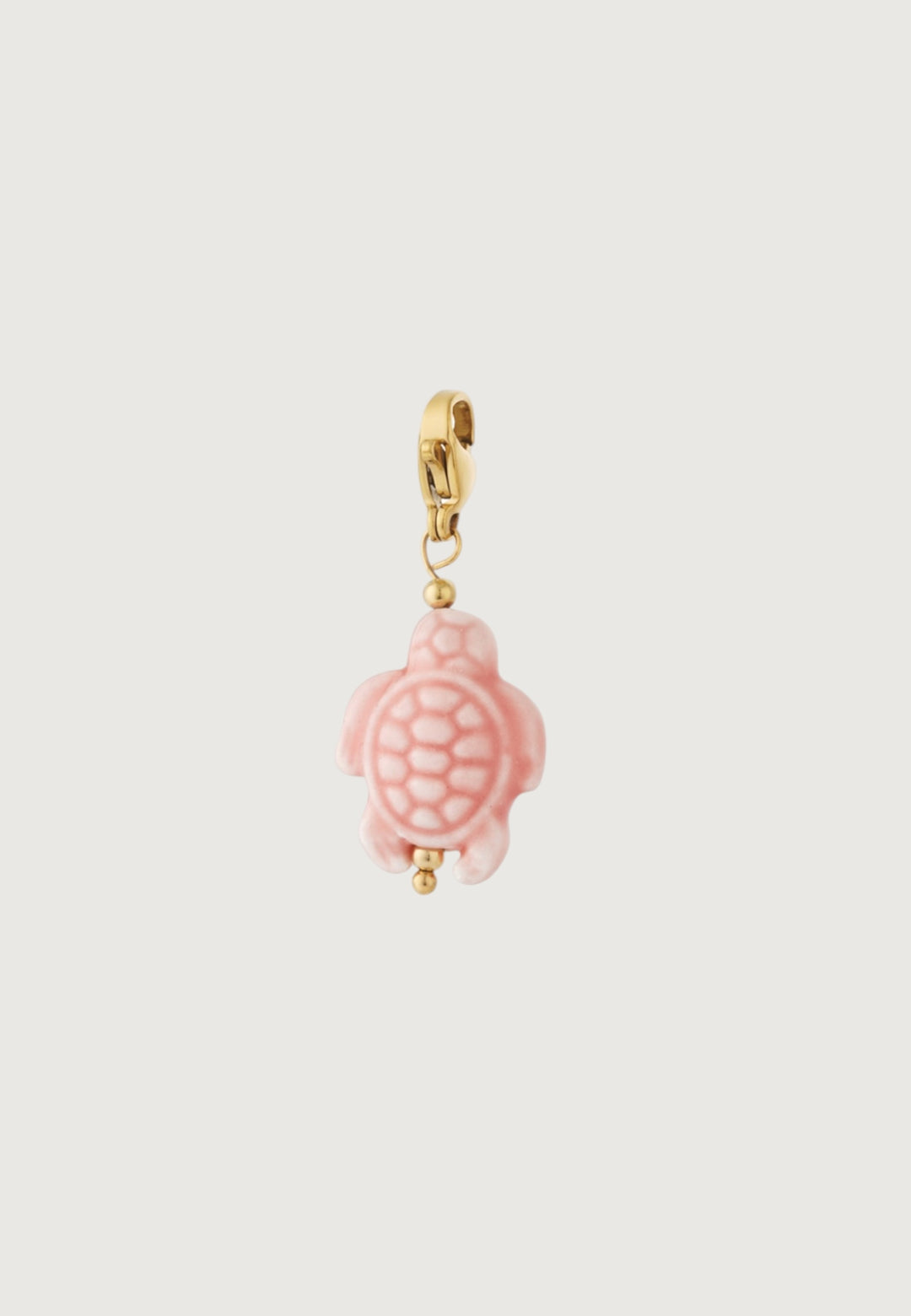 Blush Turtle Charm