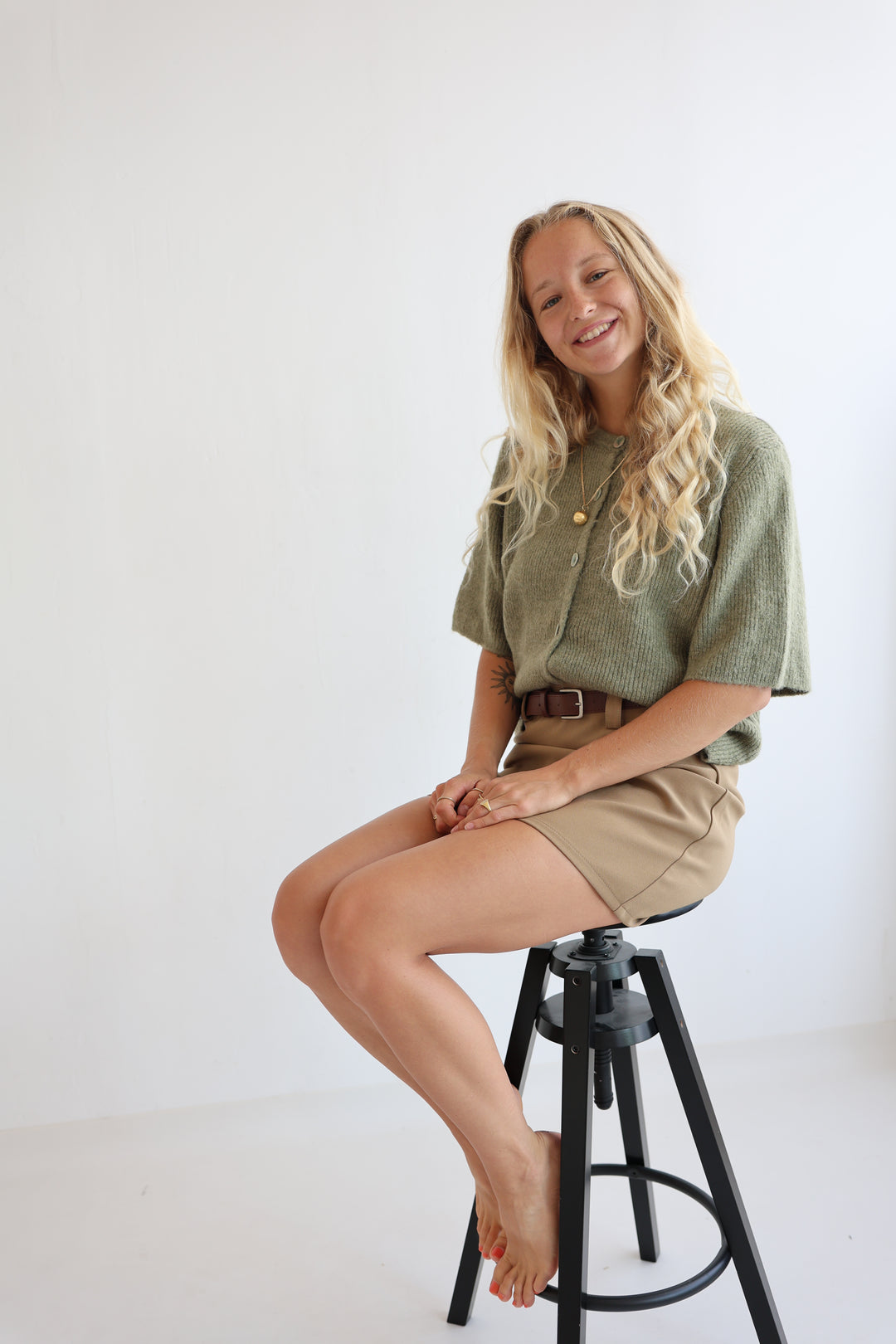 Kurzarm Cardigan Jolina