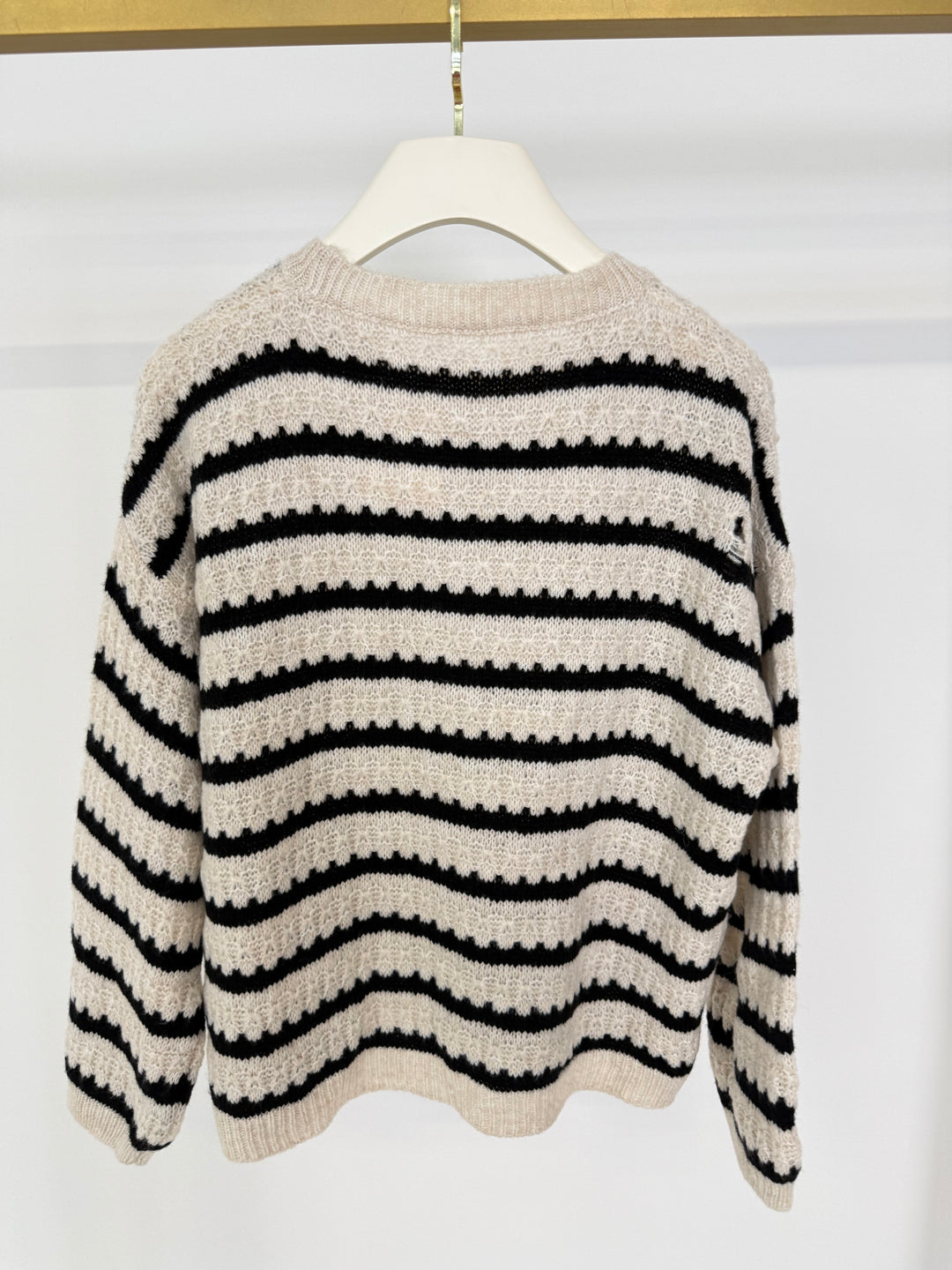 STRICKPULLOVER HARBOR KNIT CREME (B-WARE)