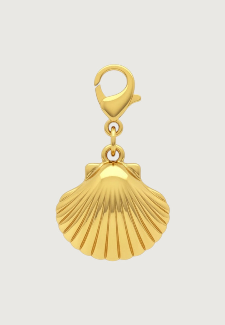 Golden Shell Charm