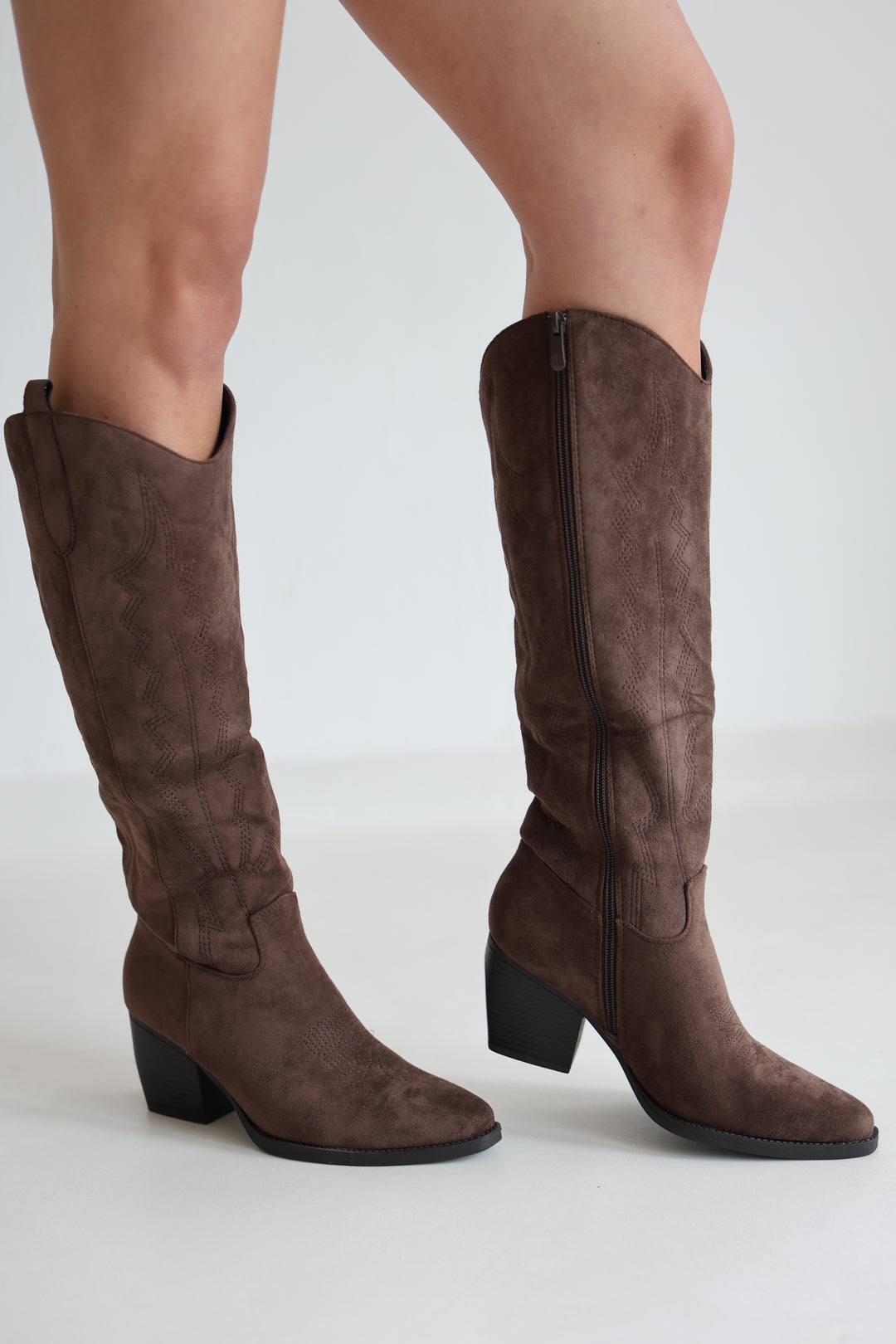 Cowboy Boots Vintage Mocca