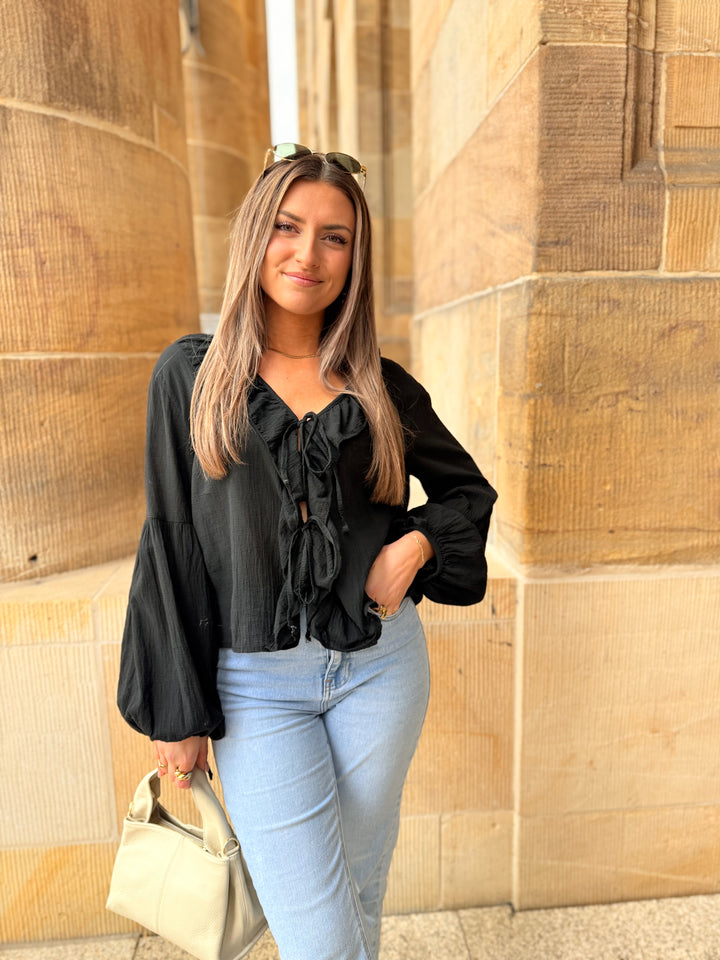 Rüschenbluse Leyla