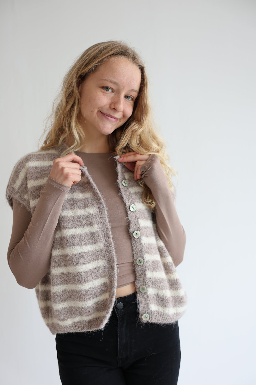 Gestreifte Weste Cosima