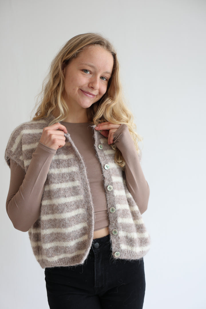 Gestreifte Weste Cosima