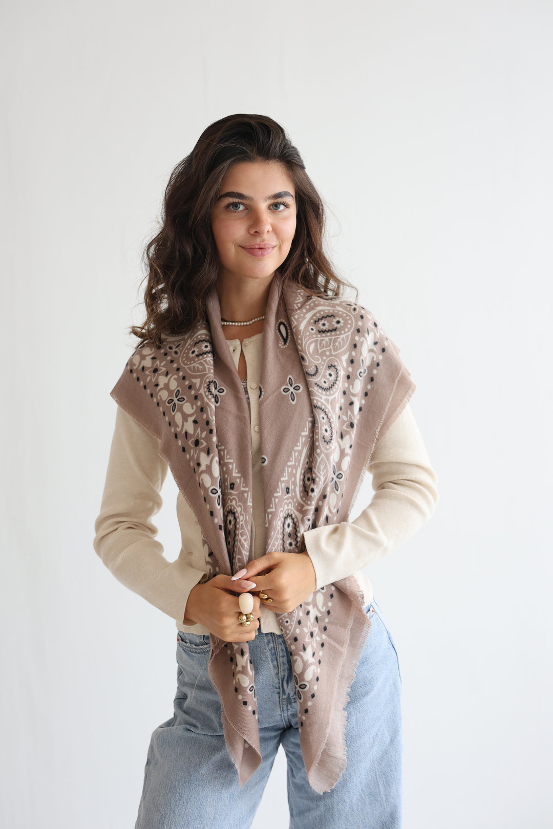 Bohemian Bloom Scarf