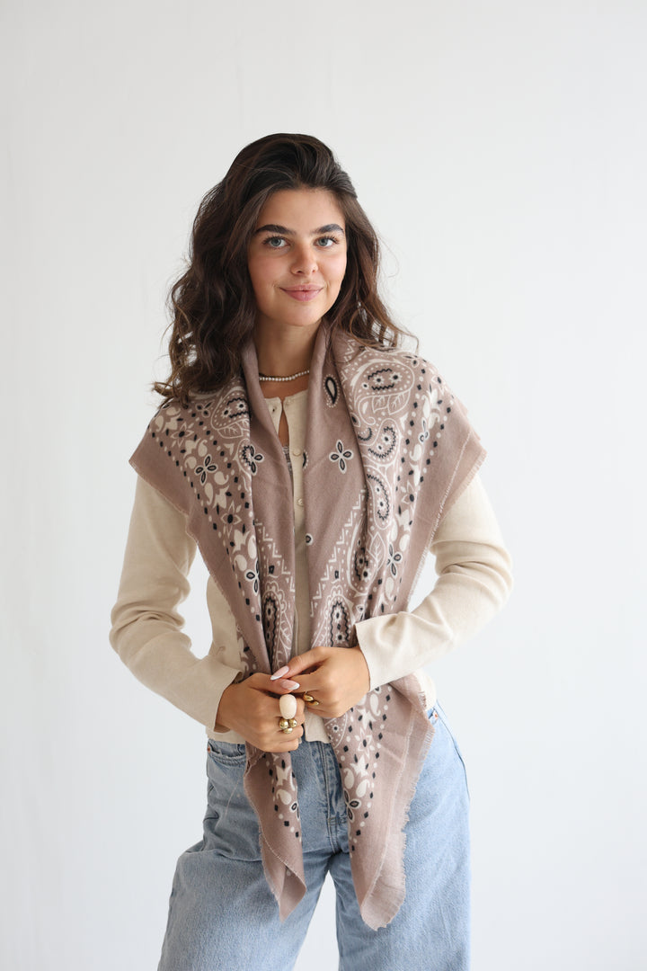 Bohemian Bloom Scarf