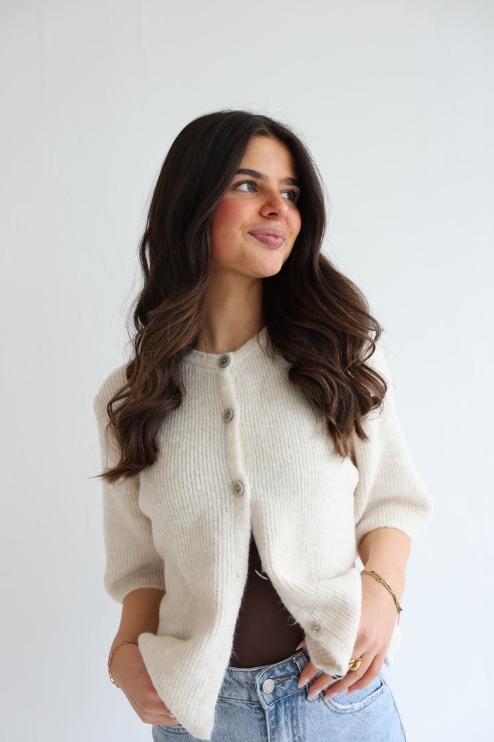 Kurzarm Cardigan Jolina