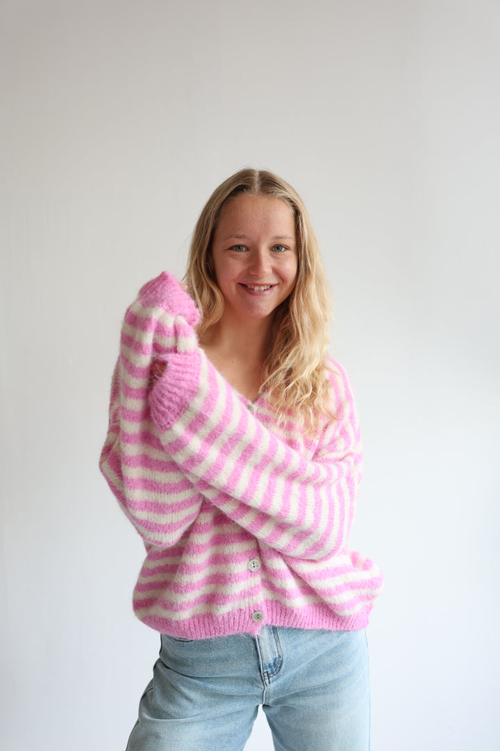 Gestreifter Cardigan Cosima