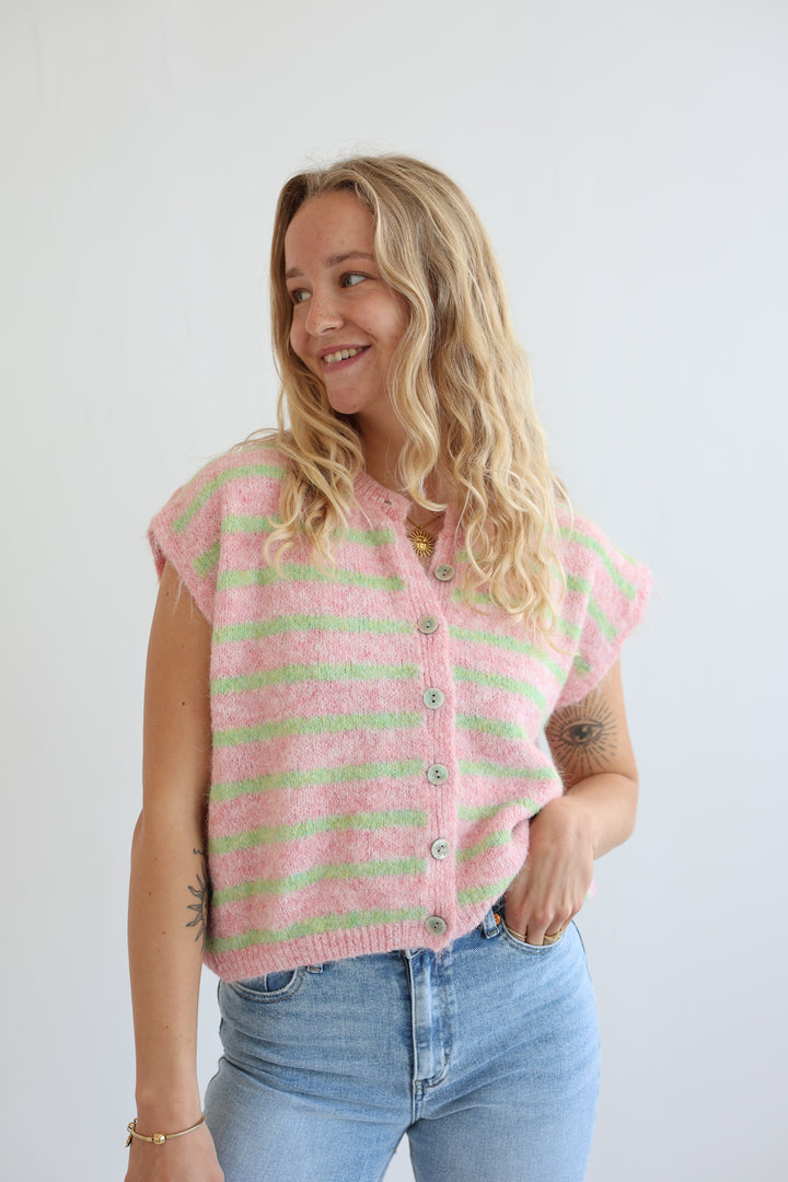 Gestreifte Weste Cosima