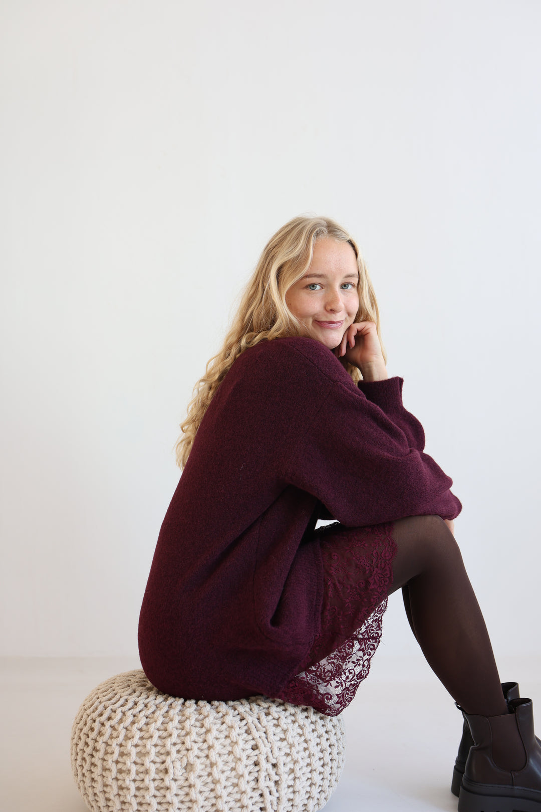 Belle Lace Knit