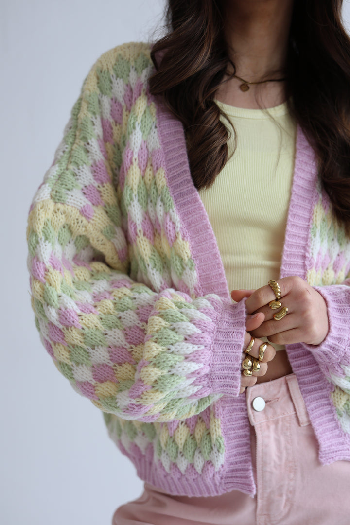 Sugar Pop Knit Cardigan