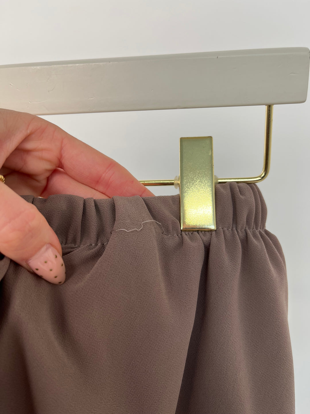 VOLANT SKIRT DREAMS TAUPE (B-WARE)