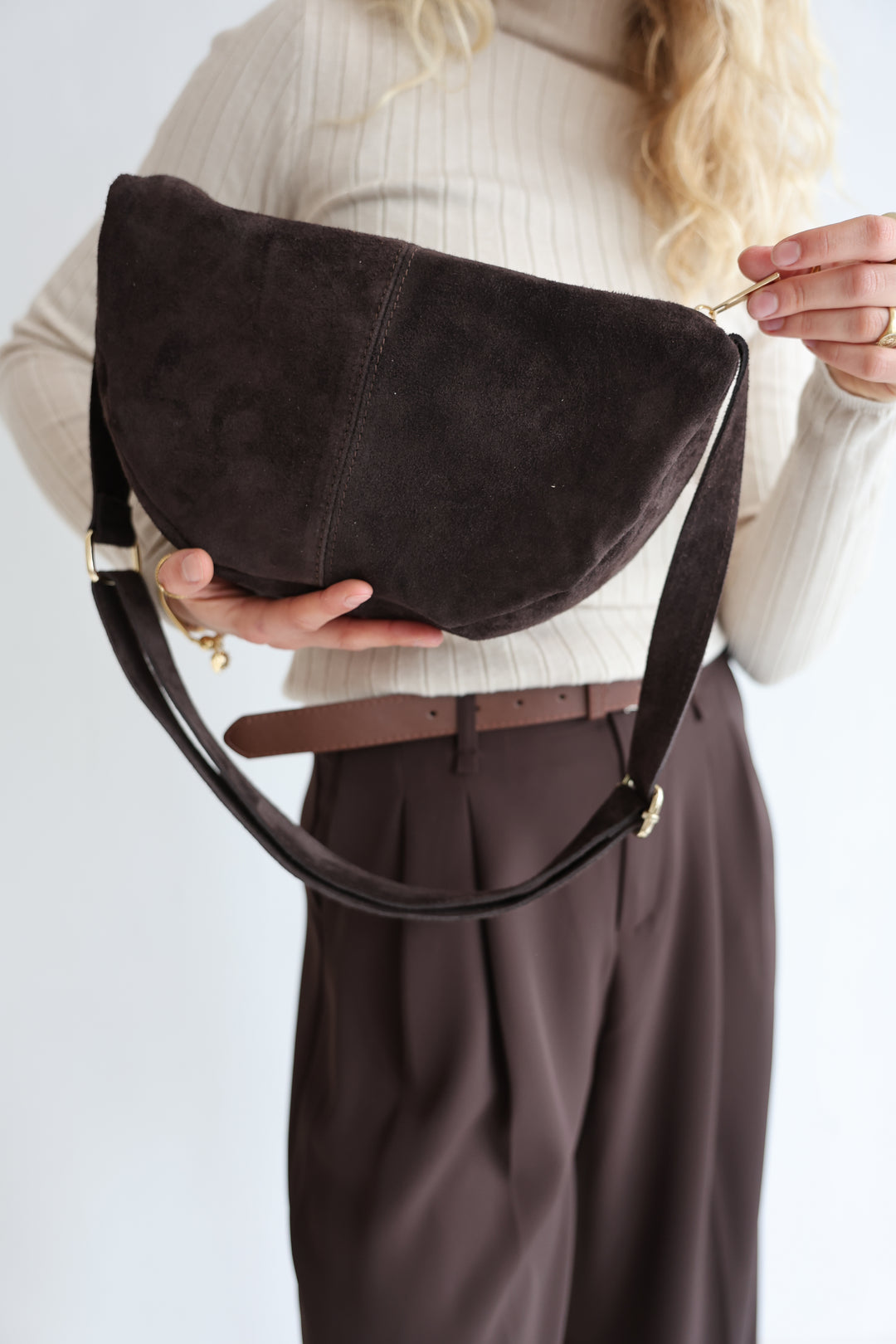 Wildledertasche Maple