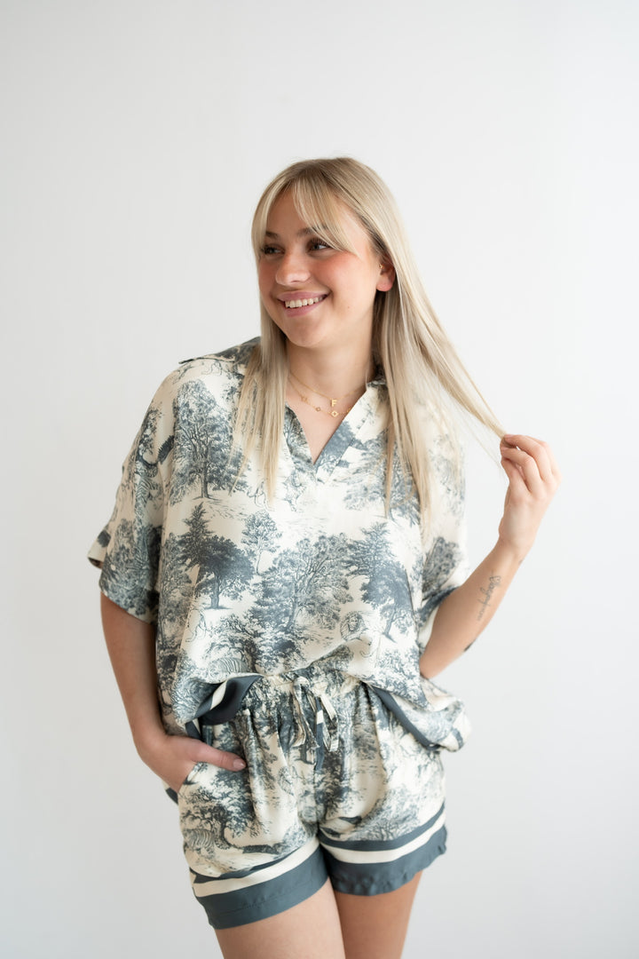 Luxury Bluse (kurz)