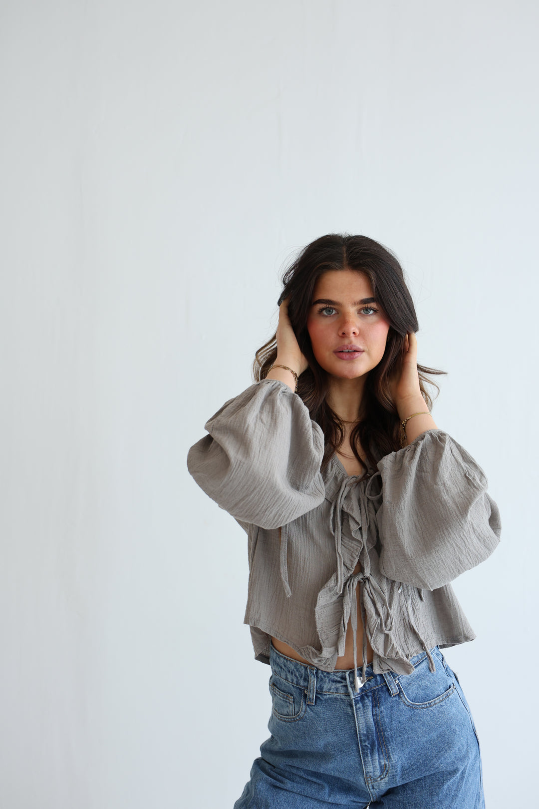 Rüschenbluse Leyla