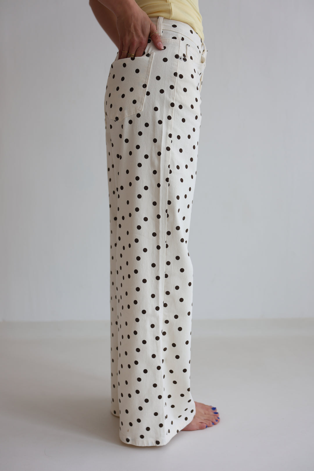 Chocolate Dot Jeans