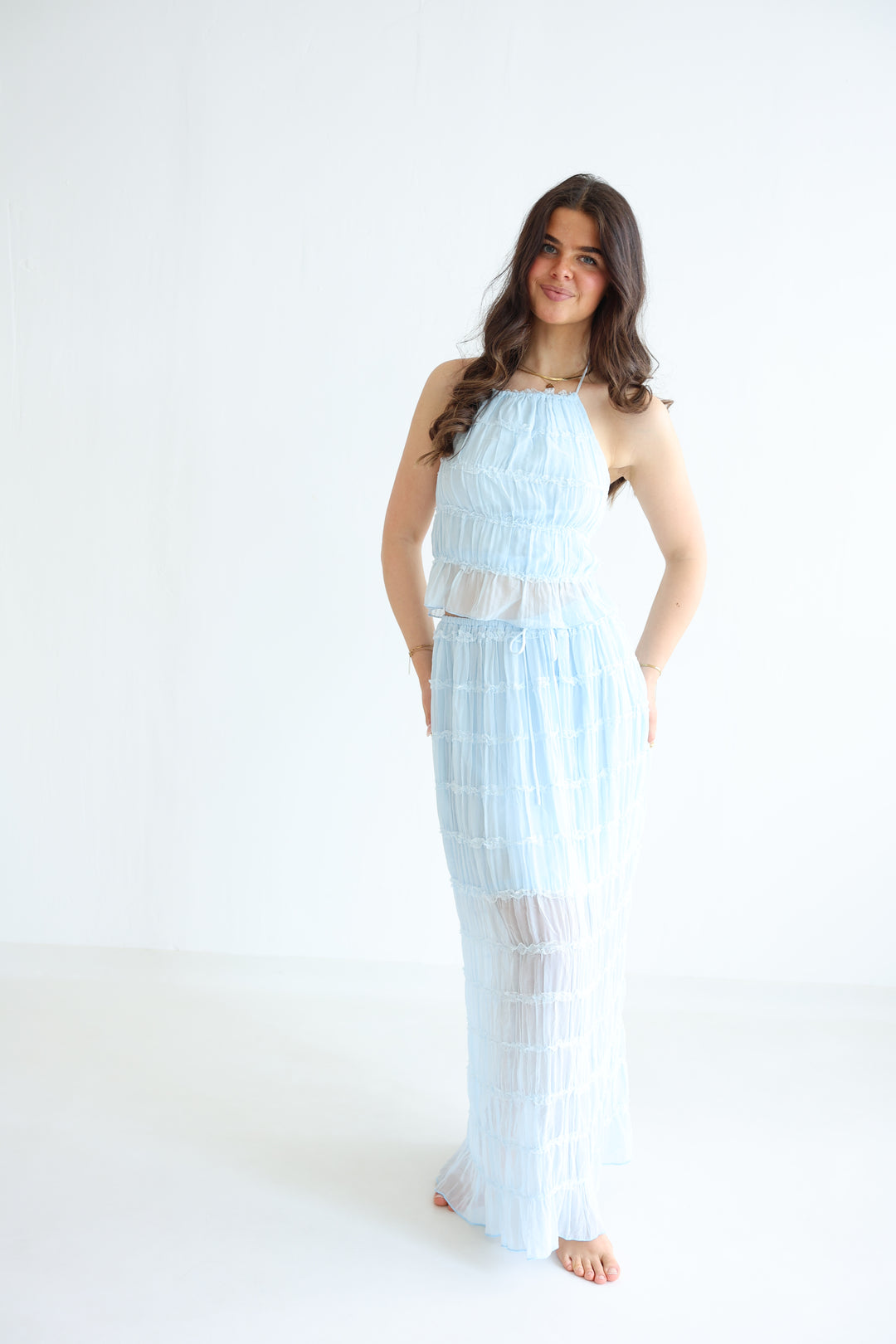 Sunlit Ruffle Top
