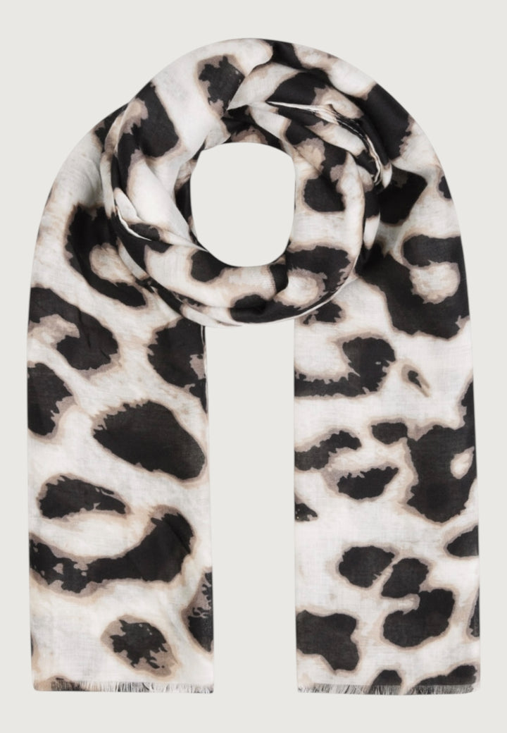 Langes Tuch mit Leoprint