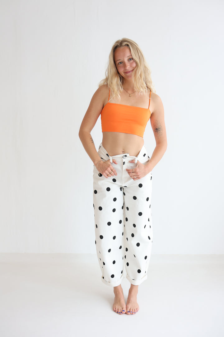 Polka Dots Ballon Jeans