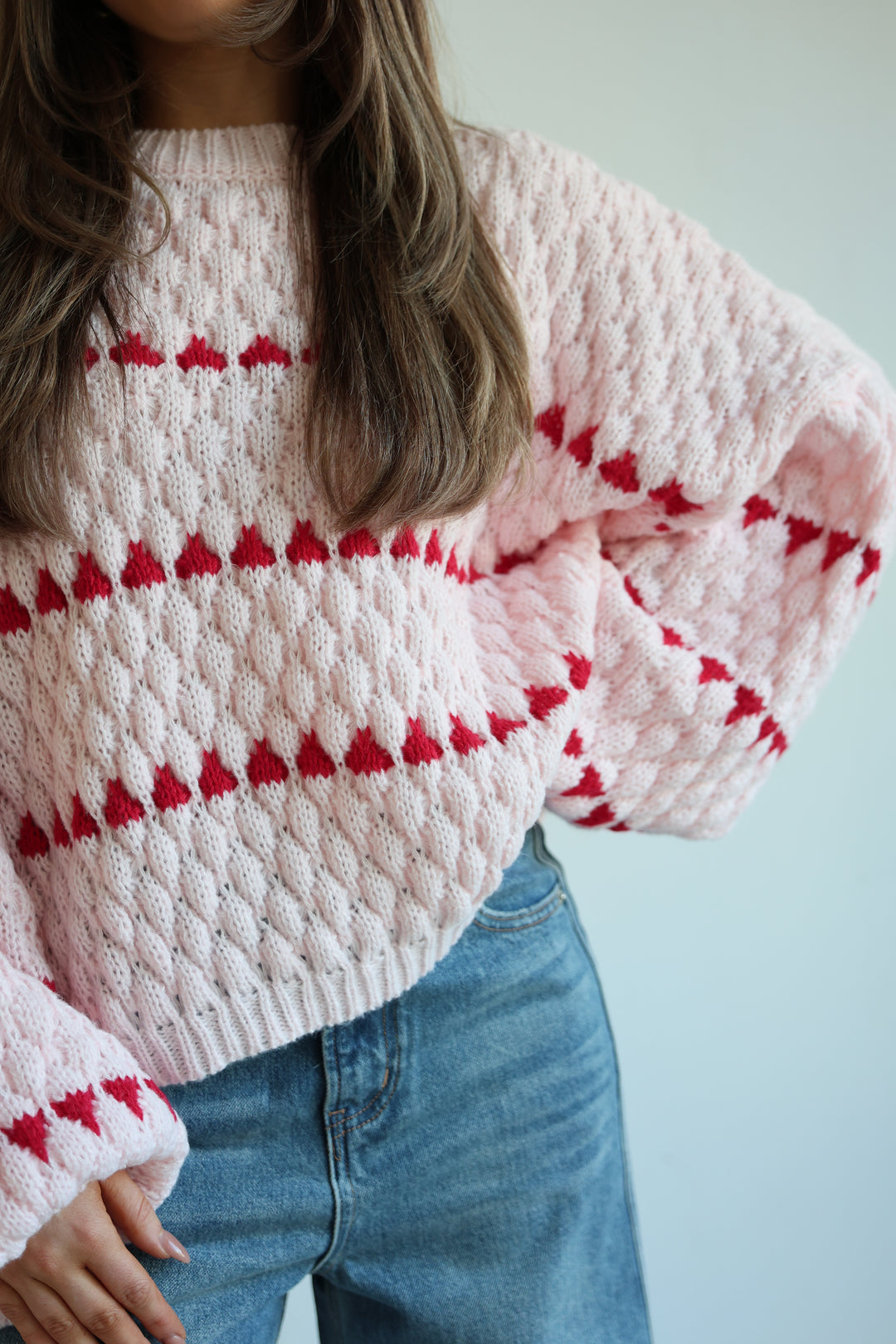 Bubble Knit Pullover