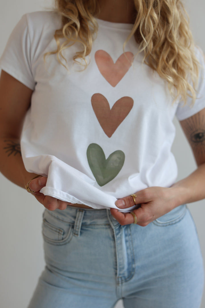 T-Shirt Three Hearts