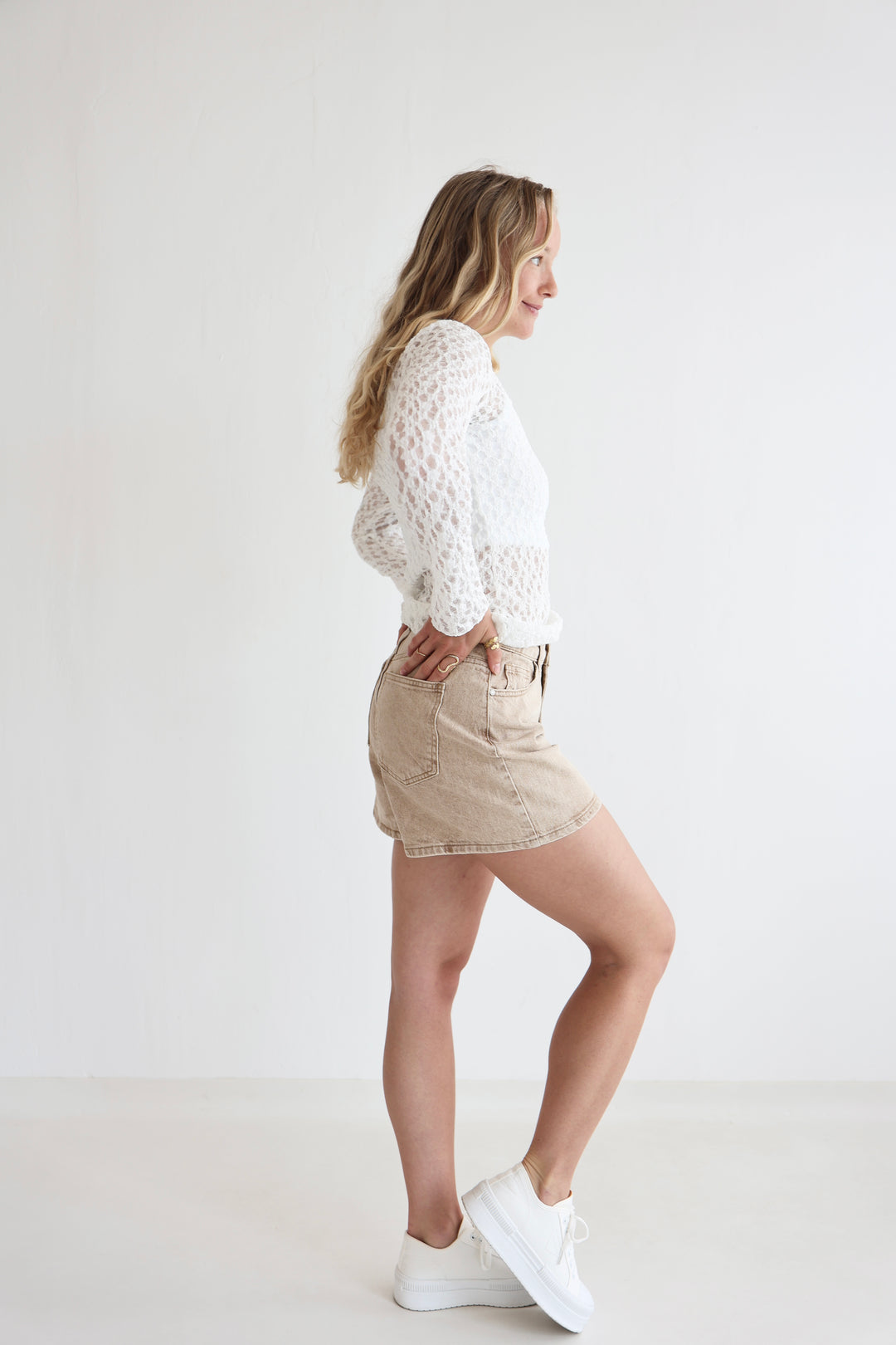 Relaxed Fit Denim Shorts