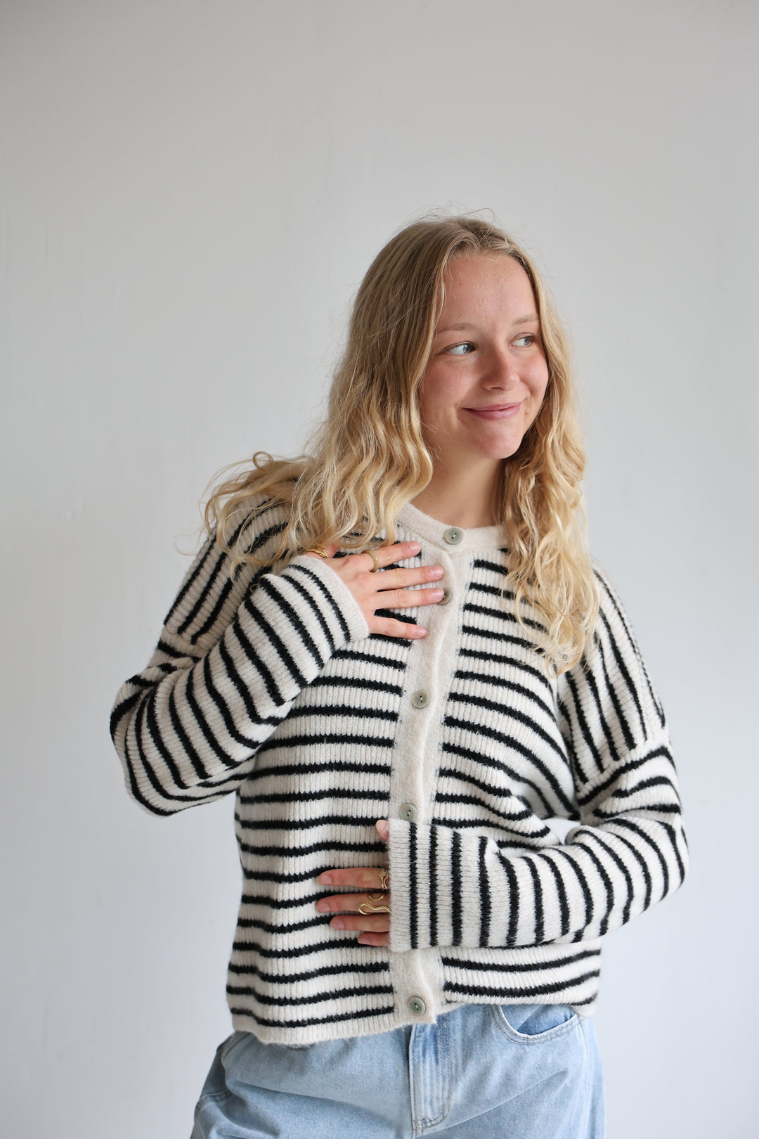 Gestreifter Cardigan Josephine