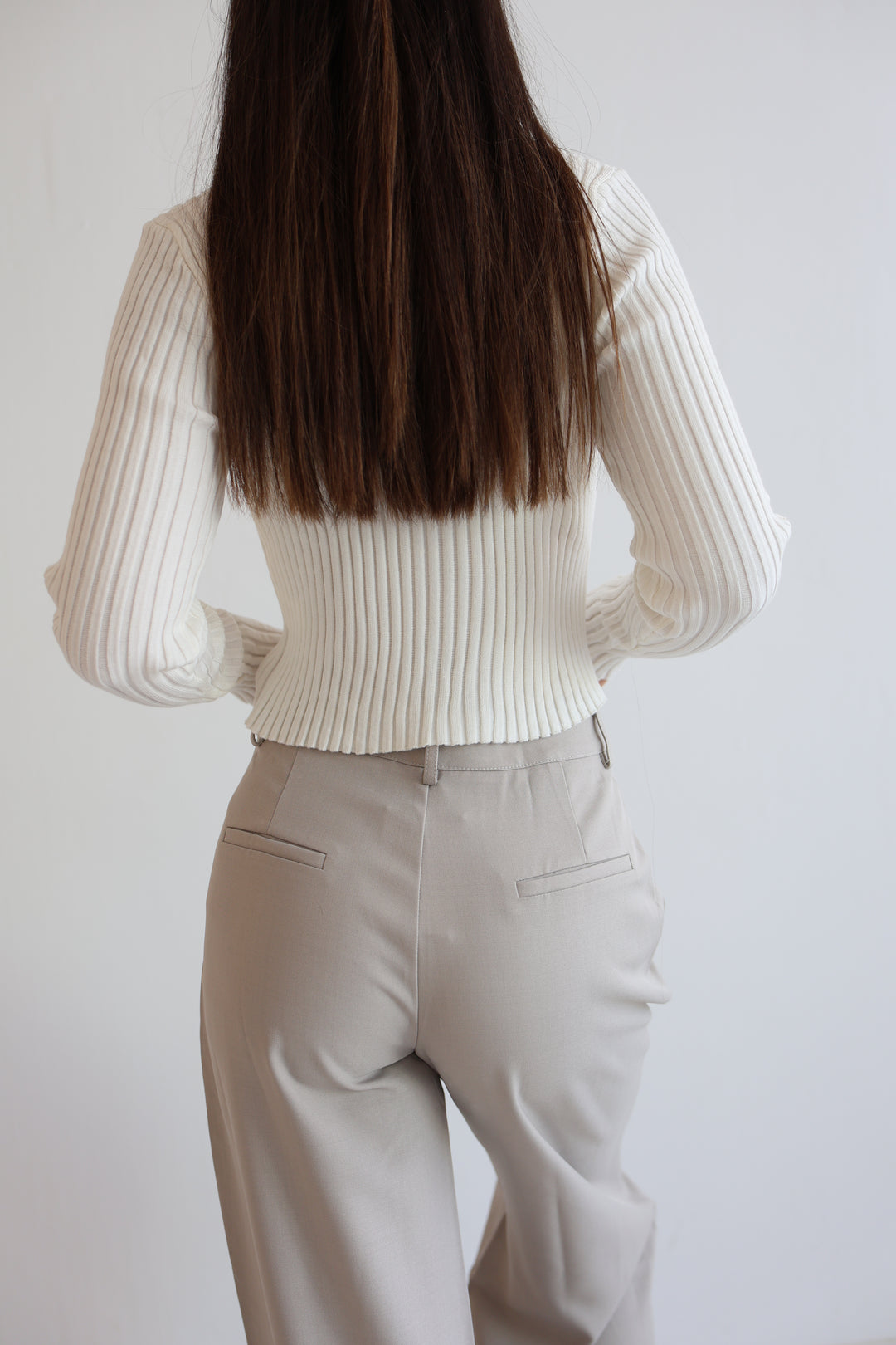 Bundfaltenhose Casual Look