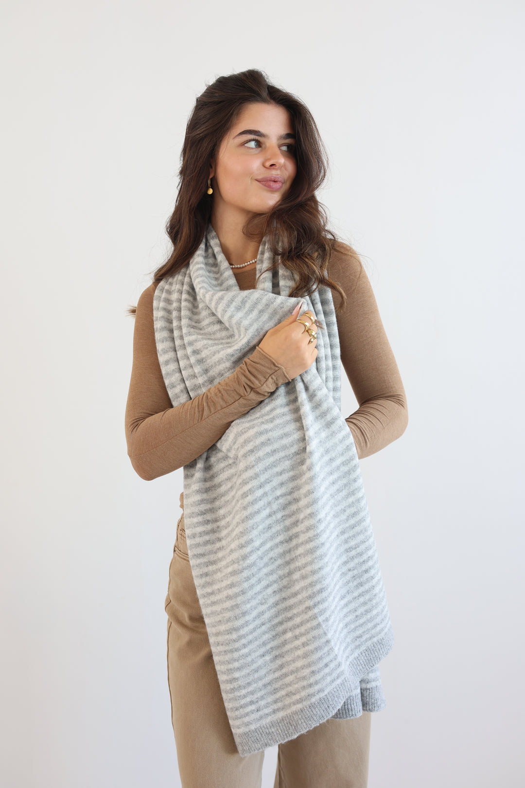 Luna Stripe Scarf