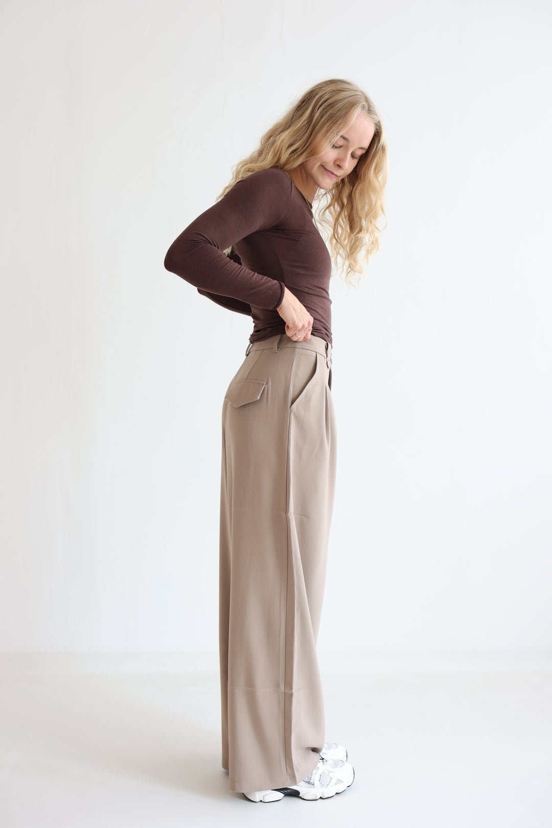 Bundfaltenhose Serena